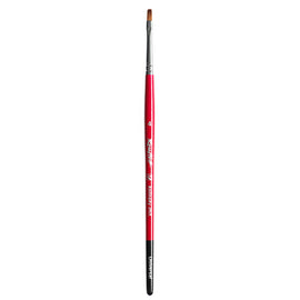 Imitation Kolinsky Brush. Flat. short handle