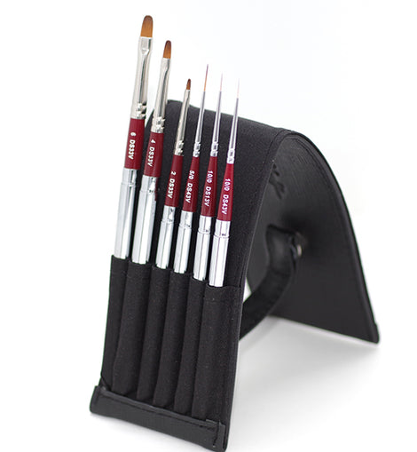 Set Pinceles Nail de viaje