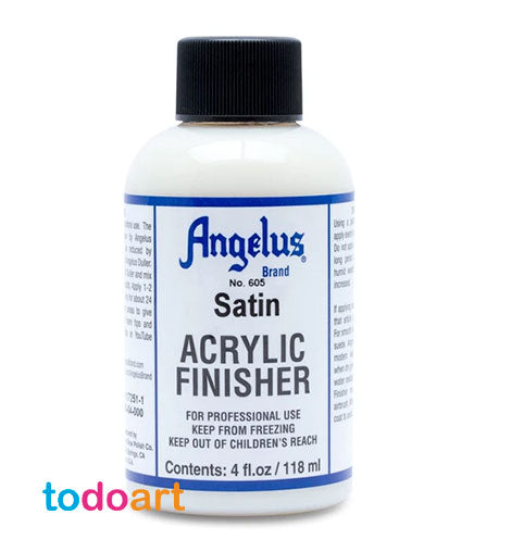 Angelus finisher satin finish