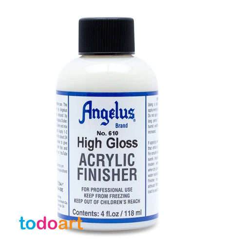 Angelus finisher high gloss finish