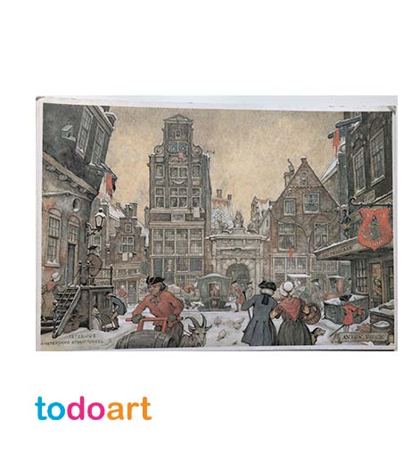 Anton Pieck sheets 15.5x11.5cm (VARIOUS MODELS)