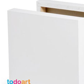 Canvas fabric with 3D frame