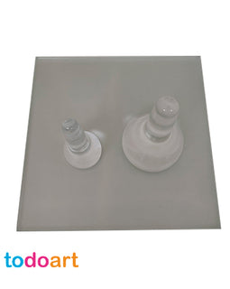 glass wheel for pigments 