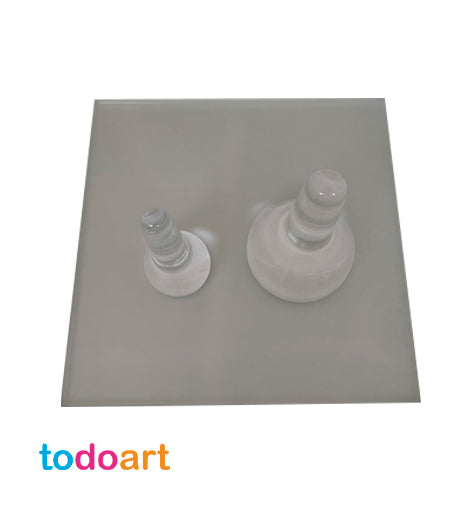 glass wheel for pigments 