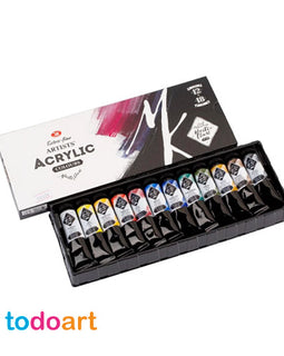 Nevskaya Palitra "Master Class" Acrylic set of 12 colors