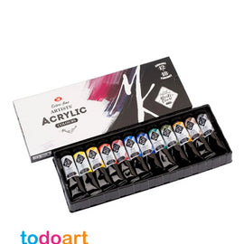 Nevskaya Palitra "Master Class" Acrylic set of 12 colors