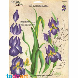 One stroke 1103 Lilies