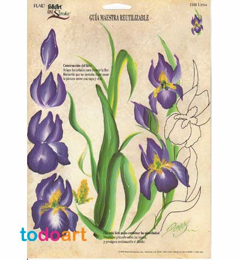 One stroke 1103 Lilies