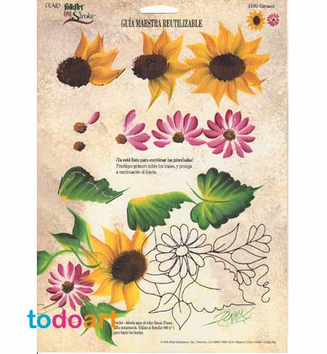 One stroke 1105 Sunflower
