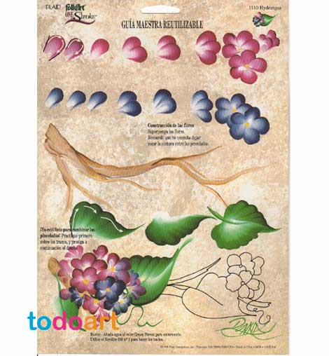 One stroke 1110 Hydrangea