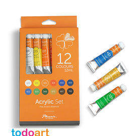 Phoenix acrylic set of 12 tubes
