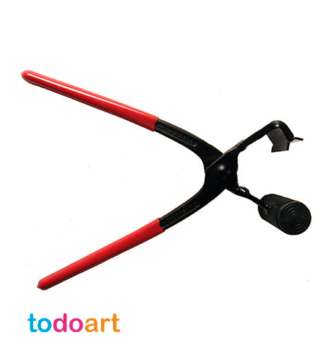 Pliers for stretching canvases