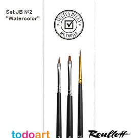 JB Brushes Set №2 "Watercolor"