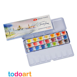 Case of Celeste white nights Watercolor 21 tablets