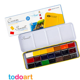 Sonnet watercolor box of 21 tablets