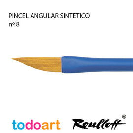 AQUA blue ANGLE brush