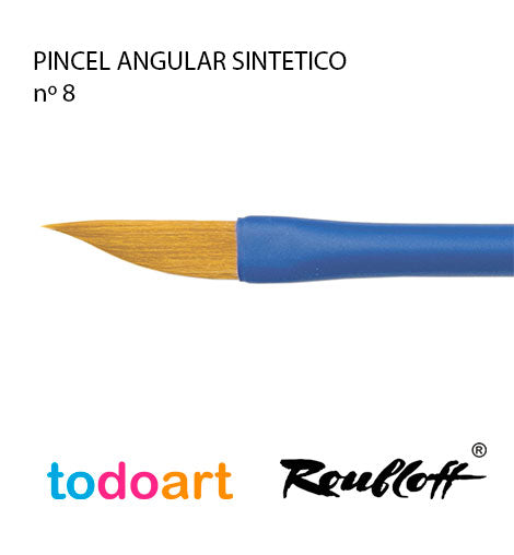 AQUA blue ANGLE brush