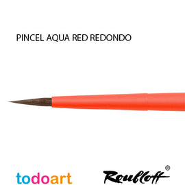 ROUND red AQUA brush