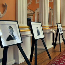 caballete exposicion
