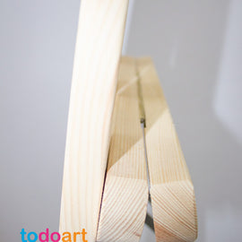 pine easel