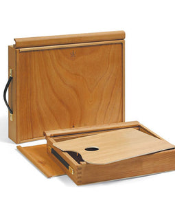 Empty painting case extension easel