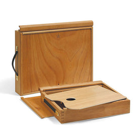 Empty painting case extension easel