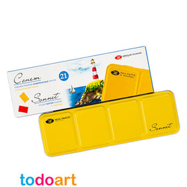 Sonnet watercolor box of 21 tablets