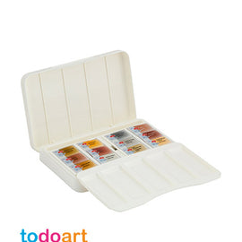 Watercolor box METALLIC COLORS white nights 12 tablets