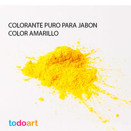 Yellow Soap Coloring