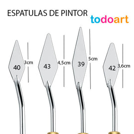 painter's spatulas