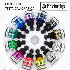Iridescent Calligraphic Ink