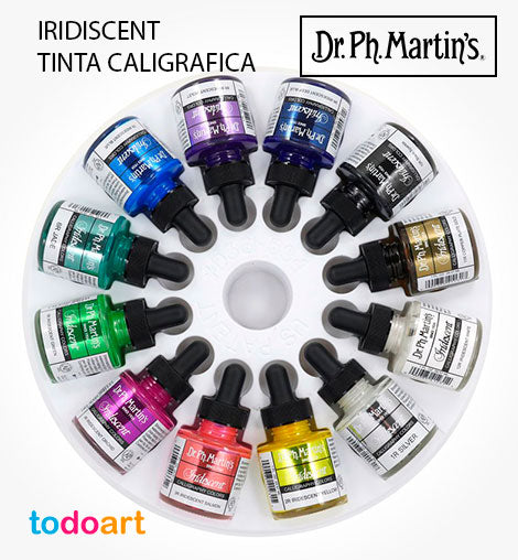 Iridescent Calligraphic Ink