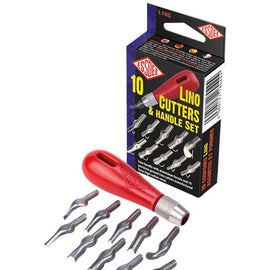 Set Linoleum gouges