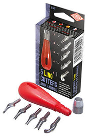 Set Linoleum gouges