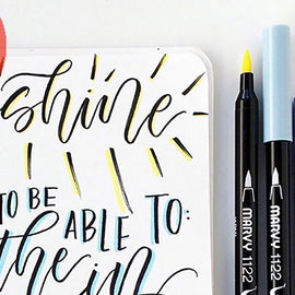 Brush Tip Marker