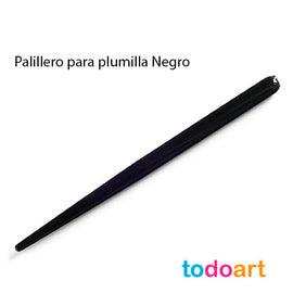 Black Wood Toothpick Holder