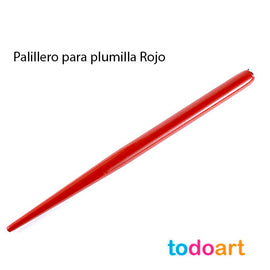 Red Wood Toothpick Holder