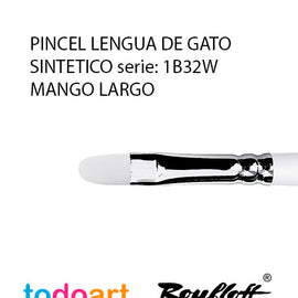Synthetic Brush for Acrylic and Oil 1B32W