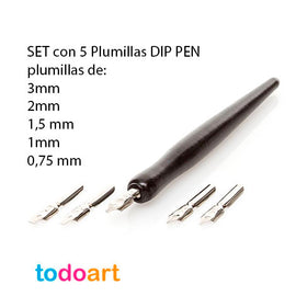 Calligraphy nibs set DIP PENS