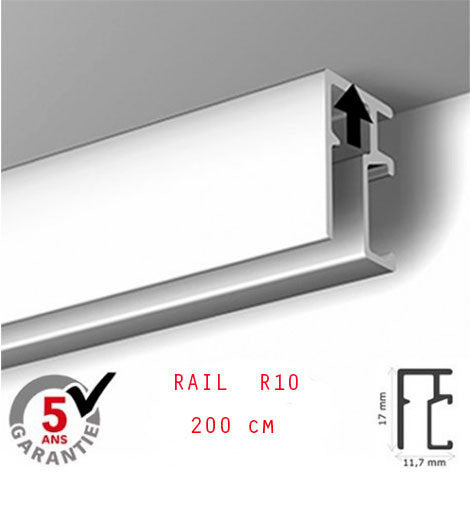 Rail Newly R10- 200cm White