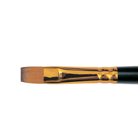 Imitation Kolinsky Brush. Flat. short handle