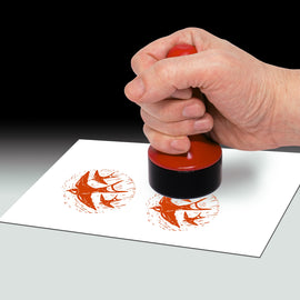 Linoleum gouge box. Baren 10 blades.