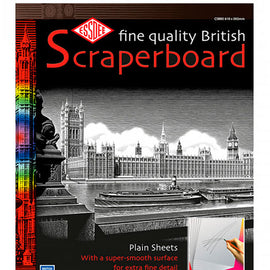 Scraperboard White Sheets