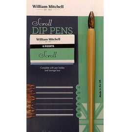 Scroll Dip Pens Set