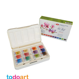 Botanical watercolor box white nights 12 tablets