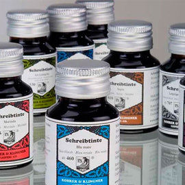 Calligraphic Ink in Colors
