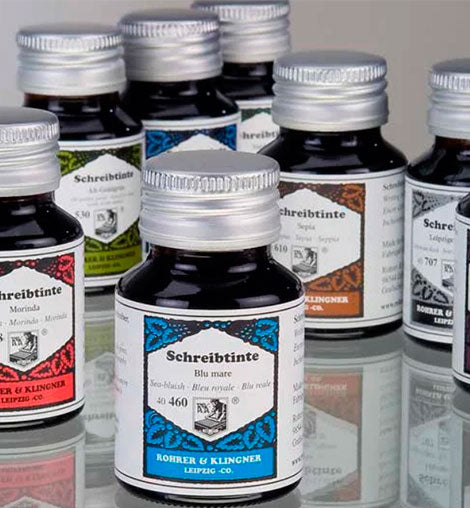 Calligraphic Ink in Colors
