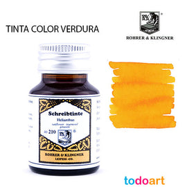 Calligraphic Ink in Colors