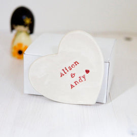 Wedding Gift Personalized Ring Dish Custom Wedding Ring Dish